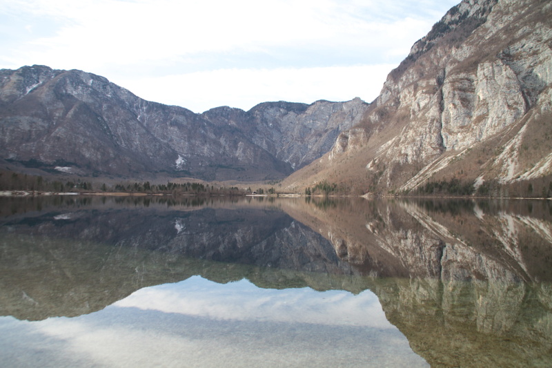 non-urban scene, mountain, reflection, landscape, lake, tranquility, sky, mountain range, beauty in nature, outdoors, water, bohinj, no people, nature