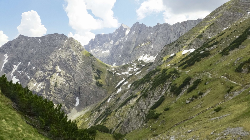 4K, landschaft, wandern, scenics - nature, mountain peak, landscape, cloud - sky, outdoors, tranquil scene, alpen, day, non-urban scene, environment, tranquility