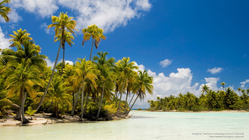 polynesia, Beaches, 2K, french, rangiroa, tuamotu, archipelago