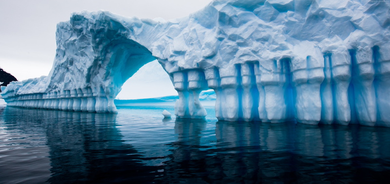 4k, blue, 5k, 4K, Antarctica, ocean, iceberg, sea, water, reflection