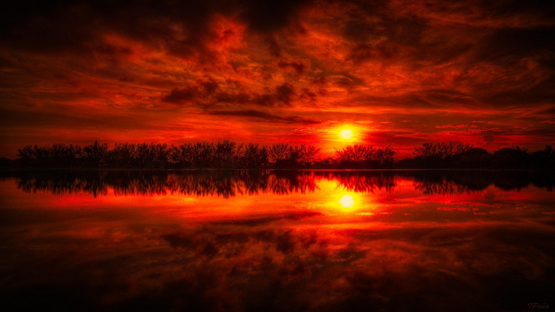  idyllic, water, no people, romantic sky, landscapes, peaceful, hd, tranquil scene, sunset, sky, atmospheric mood, reflection lake, tranquility