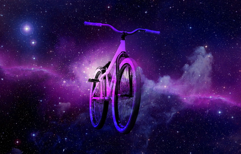 purple, scenics - nature, star field, transportation, constellation, Dartmoor Bikes, sky, night, astronomy, illuminated, nature, star, outdoors, 2K, limb