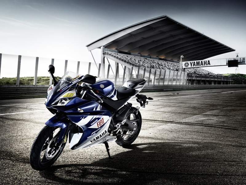 2009, 4K, replica, yamaha, yzf-r125, fiat, team, race