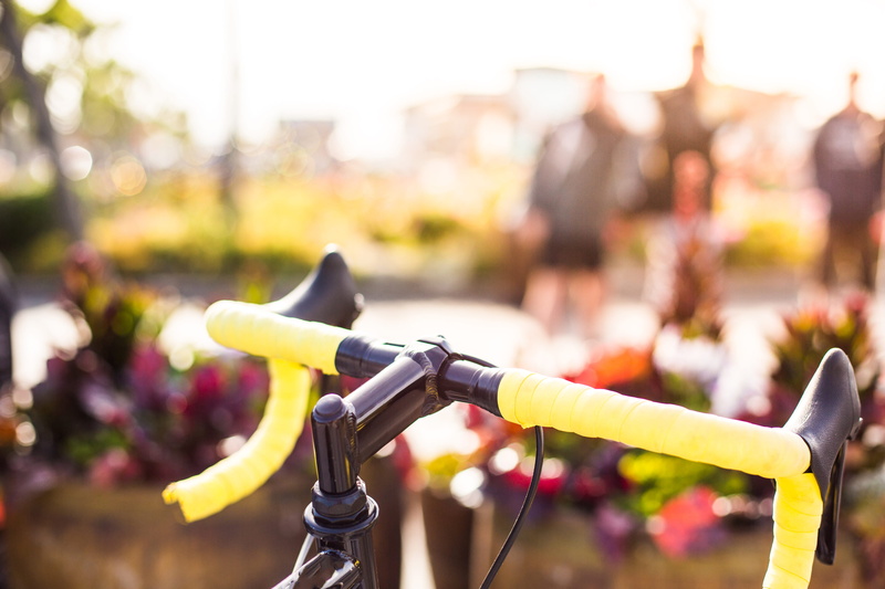 cycling, healthy, communication, room for text, Handlebars, handle, sports, sport, city, outdoors, handlebar, 4K, active, nature, sunlight, travel, Yellow