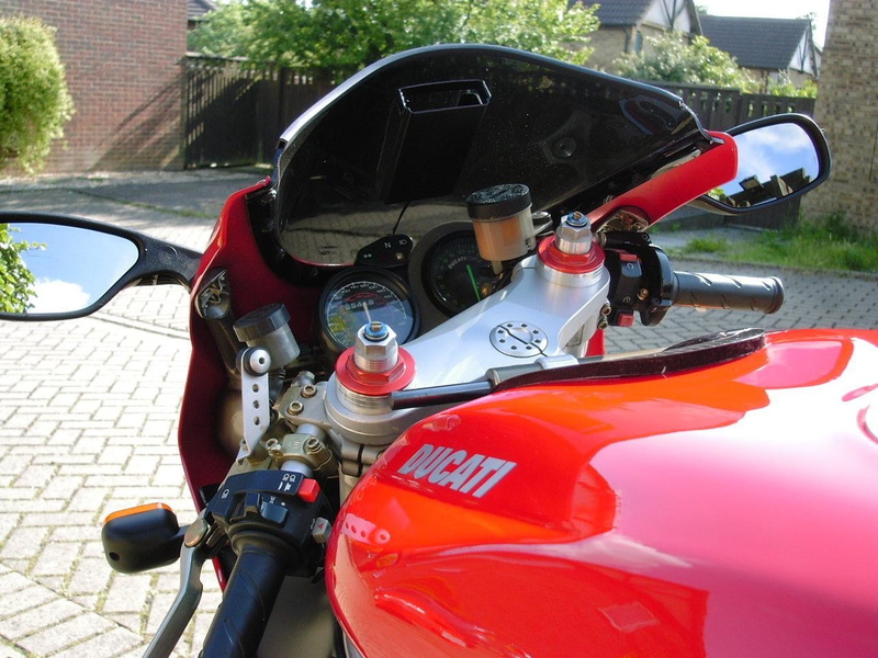 reflection, road, 720P, city, car, nature, outdoors, day, handlebar, motor vehicle, transportation, close-up, no people, stationary, motorcycle, land vehicle