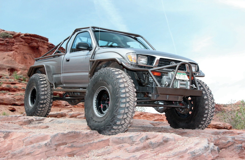 custom, 1080P, truck, toyota, pickup, offroad, 4x4, 1995, tacoma