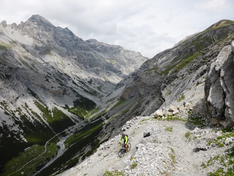 hiking, activity, mountain range, non-urban scene, mountain bike, rock - object, environment, downhill, scenics - nature, biker, beauty in nature, adventure