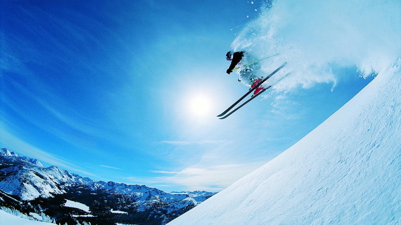 ski, 1080P, downhill, wintersports, skiing, snow, hd