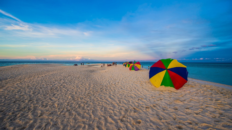 philippines, seacape, tranquility, visayas, nikon, horizon, cloud - sky, camiguin island, tranquil scene, sunrise, white island, non-urban scene, sunset