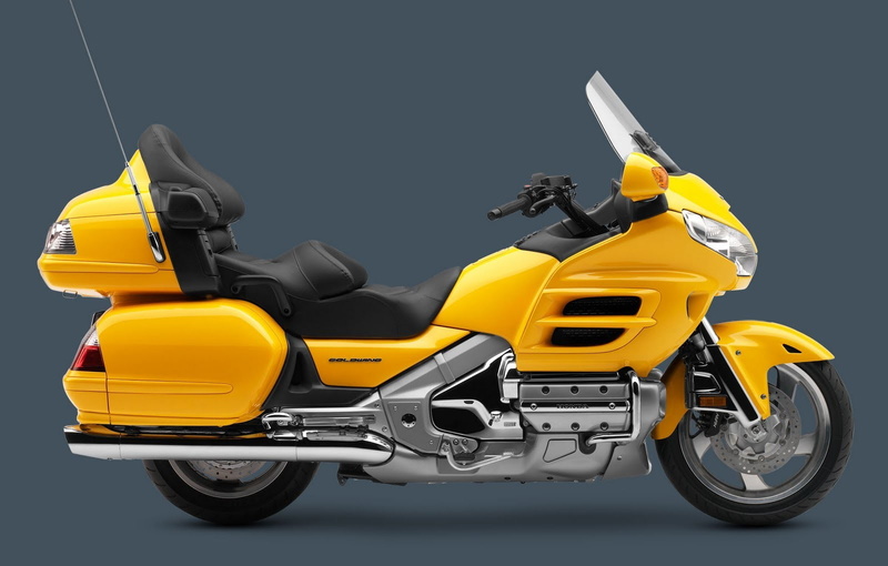 yellow, 1600x1020, goldwing, 720P, yellow motorcycle, motorcycle, honda goldwing, honda