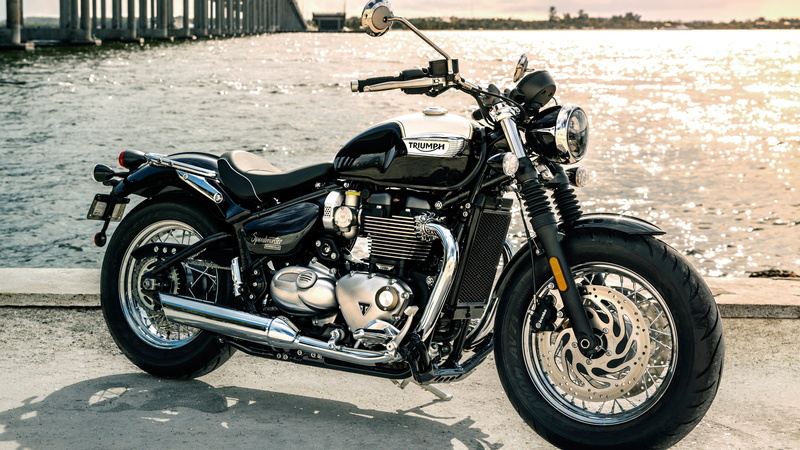 transportation, Bonneville, built structure, mode of transportation, stationary, day, Triumph, architecture, city, street, sunlight, outdoors, no people