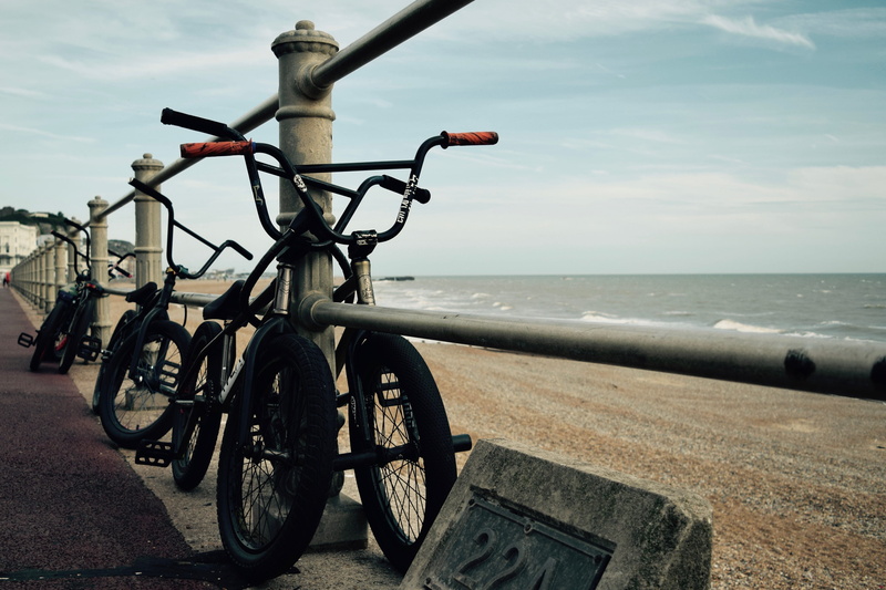 Cycle, mode of transportation, extreme, teen, trick, parking, horizon over water, summer, outdoors, sport, bike, no people, day, Bike, jump, nature, teenager