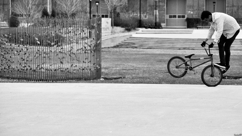 sports, grayscale, 1080P, photography, tricks, bmx, man, bicycle, hd