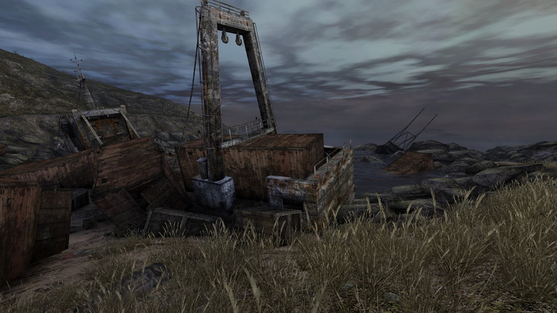 the past, 1080P, wood - material, no people, history, ruined, video games, land, field, damaged, Source Engine, grass, decline, run-down, nature, outdoors