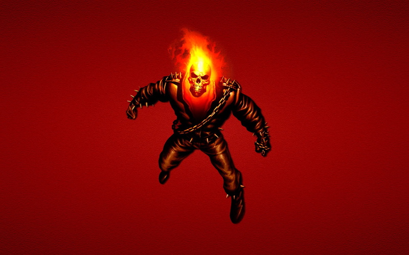 scary, running, artwork, representation, Rider, spooky, exercising, artistic, motion, fantasy, emotion, red background, indoors, skull, Chopper, halloween