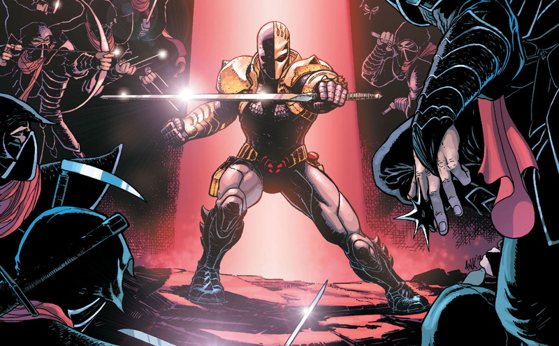 comics, badass, deathstroke, 1080P