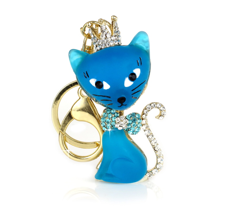 colored, key ring, disguise, cat, copy space, animal representation, accessory, no people, keychain, carnival - celebration event, studio shot, packshot
