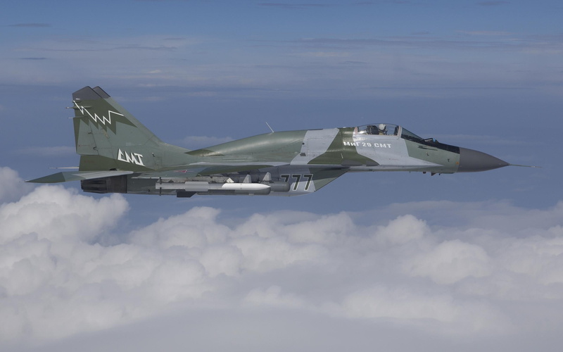 jet, aircraft, 2560x1600, mig-29, mig, fulcrum, black, mikoyan, 2K, plane