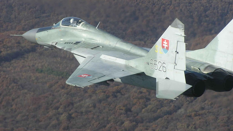 mig, fulcrum, aircraft planes, 1080P, slovakia