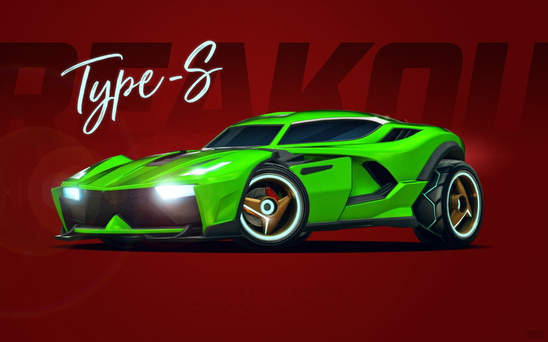Breakout Type, 1080P, video games, render, Rocket League, S
