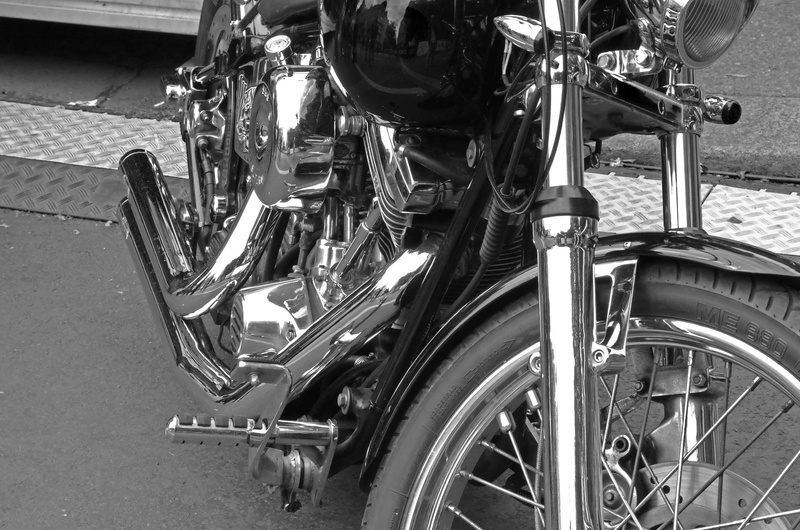 travel, harley davidson, mode of transportation, usa, motor, tire, city, road, 4K, motorcycle, day, stationary, alloy, street, shiny, chrome, no people