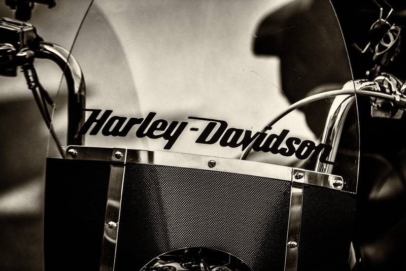 analog, equipment, motorcycle, black, harley davidson, 5K, vintage, technology, retro, focus, text, western script, street, metal, brand, musical instrument