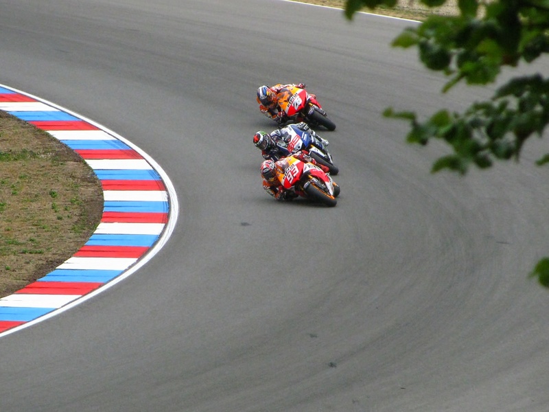 three, track, city, road, sports race, motorsport, motor, motorcycle, sports, honda, toy, sport, wheel, marc marquez, multi colored, racing bike, outdoors