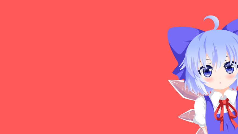 Touhou, still life, white color, blue, Cirno, male likeness, decoration, indoors, creativity, representation, copy space, human representation, close-up