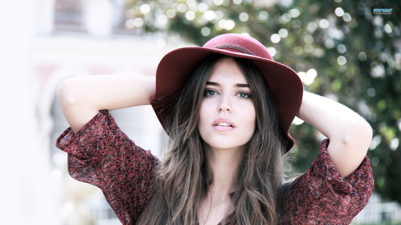 beauty, brunette, model, fashion, hair, young women, brown hair, human arm, headshot, front view, adult, one person, Clara Alonso, women outdoors, women