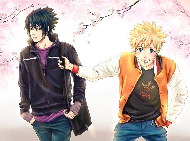 women, Sasuke, illustration, friends, superhero, adult, looking at camera, spring, two people, art, men, clothing, fun, real people, standing
