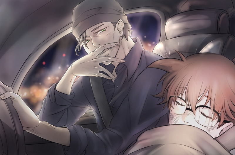 Conan Edogawa, Shuichi Akai, Detective Conan, Anime, 1080P