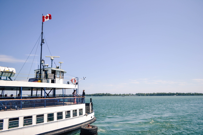 pier, nature, toronto, passenger craft, built structure, clear sky, architecture, day, 4K, copy space, boat, no people, scenics - nature, ship, centre island