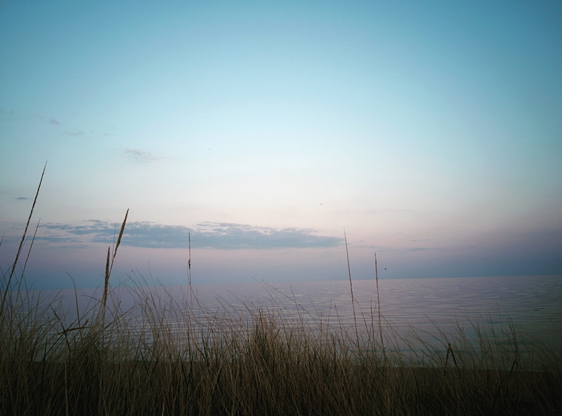 blue, tranquility, 2K, sky, no people, idyllic, lake, scenics - nature, beach, water, toronto, hue, grass, nature, copy space, outdoors, beauty in nature