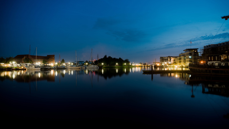 germany, building, dusk, water, no people, nachtaufnahme, harbour, illuminated, lights, delft, residential district, sky, nigjtshot, lake, schiff, emden