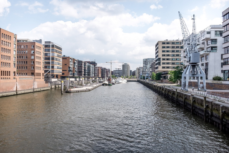nature, business, condo, hanseatic, hafencity, eU, skyscraper, cloud - sky, no people, boats, built structure, sky, urban, bridge - man made structure