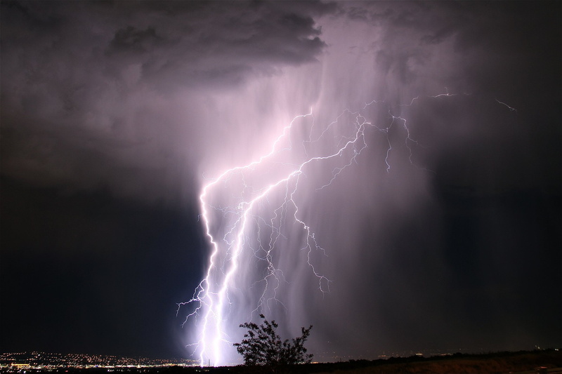 nuit, night, walppaper, thunder, nature, lightning, storn, sky, flash, 1080P, eclair, foudre