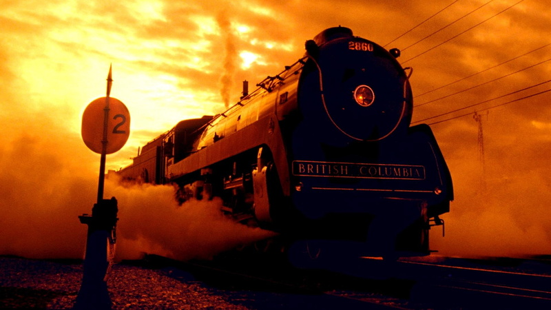 3d and abstract, royal, day break, hudson, steam, engine, train, 1080P