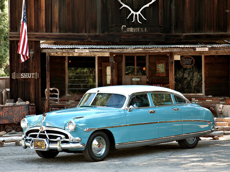 hudson, hornet, 1952, retro, 720P, sedan