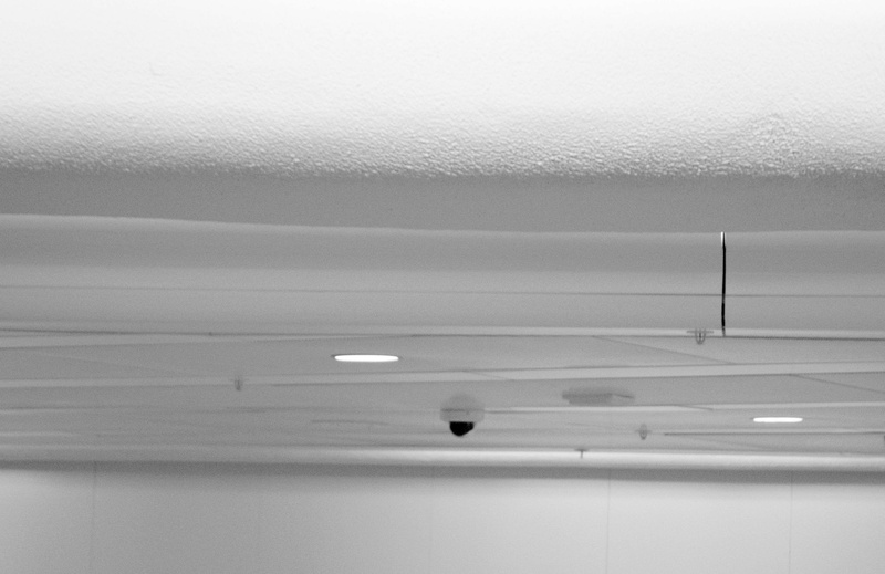 minimal, modern, copy space, ace, hygiene, light reflections, light, lighting equipment, reflection, camera, bw, 4K, architecture, yellow, abstract, close-up