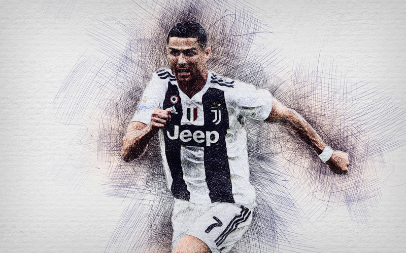 Cristiano Ronaldo, Portuguese, Juventus F.C., 2K, Soccer
