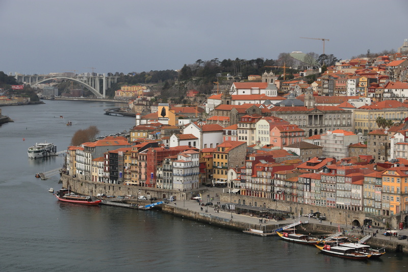 no people, bridge, connection, sky, douro, water, 5K, bridge - man made structure, waterfront, riverside, arch bridge, residential district, cityscape
