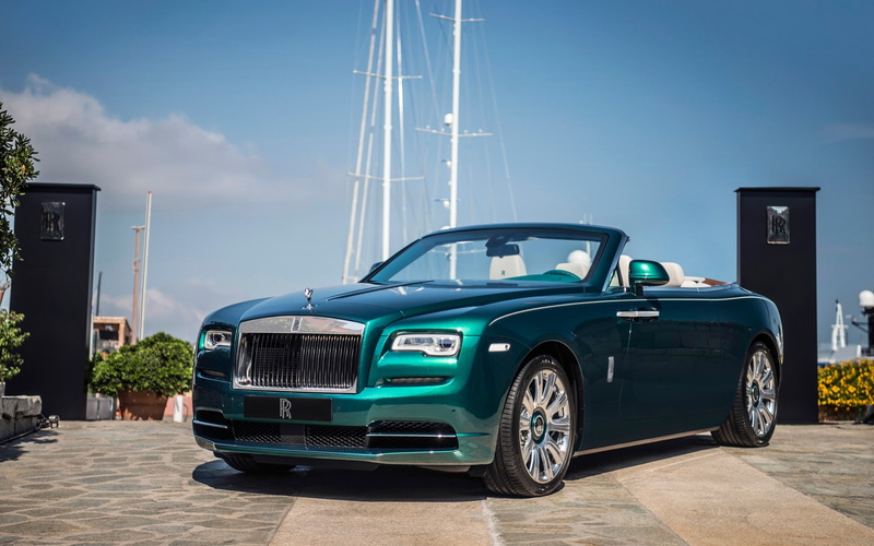 Porto Cervo, Rolls Royce Dawn, Convertible, Rolls Royce, 2K
