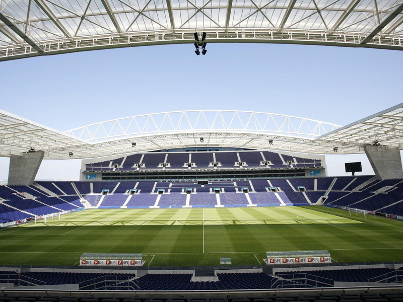 stadium, plant, football stadium, sky, grass, travel destinations, outdoors, city, soccer, arts culture and entertainment, empty, architecture, 720P, team sport