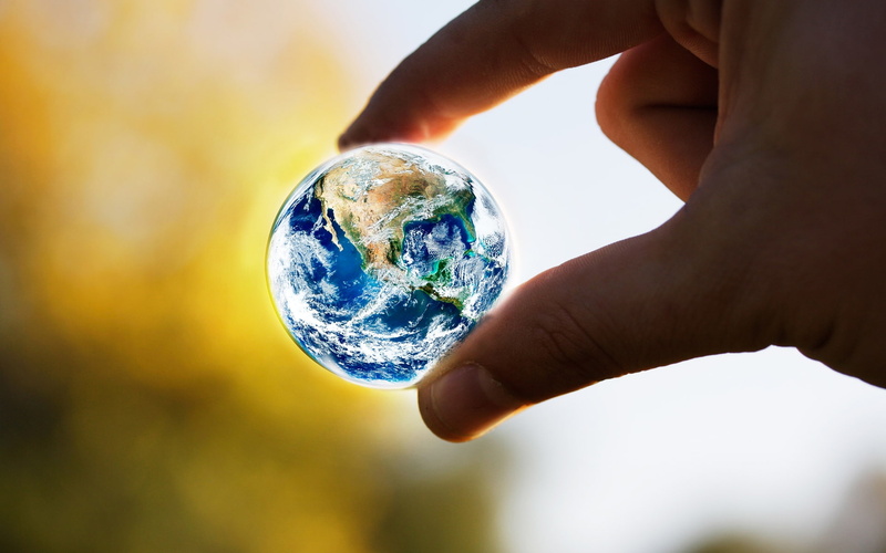 earth, hands, the universe, globe, world, hand, 1080P