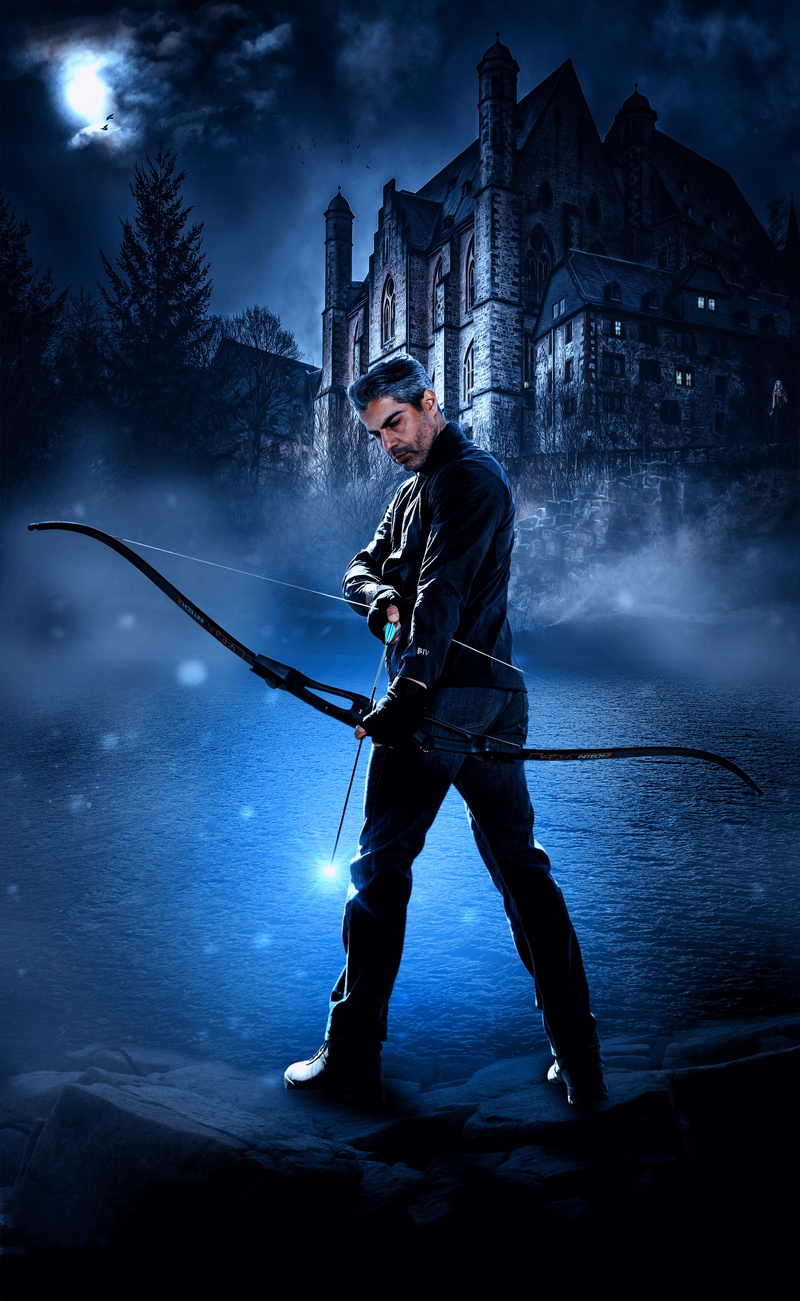 nature, one man only, males, composite bow, rocks, leather, white, people, men, sign, tree, tournament, animal, dark, aggression, design, man, winter, sport