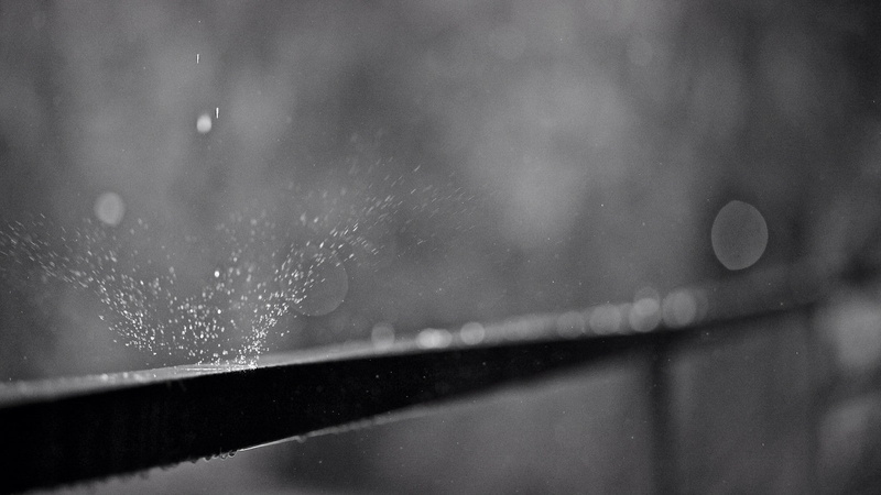 stop, drops, 720P, hd, bw, nature, action, macro, water, rain, splash