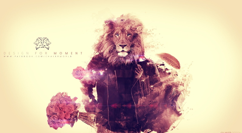 animal representation, 1080P, indoors, nature, one animal, creativa, art and craft, monkey, animal themes, primate, Creative, chakerdesign, digital composite