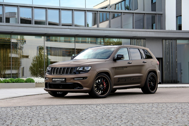 4K, building, 2015, land vehicle, WK2, transportation, brown, Cherokee, built structure, SRT, Geiger, car, Grand Cherokee, architecture, parking, suv