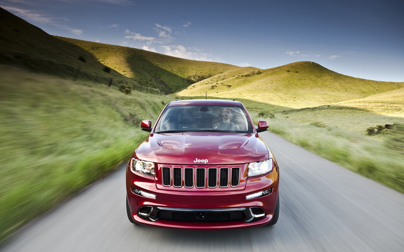 Jeep Grand Cherokee, car, red, jeep, grand, 1080P, srt, cherokee