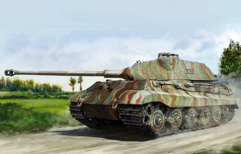 Germany, Panzerwaffe, Sd.Car.182, 1080P, King Tiger, Tank, Royal tiger, figure, Heavy
